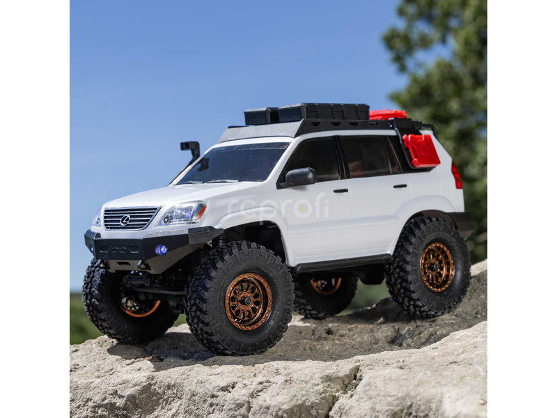 RC auto Axial SCX24 Lexus GX 470 1:24 4WD RTR, bílá