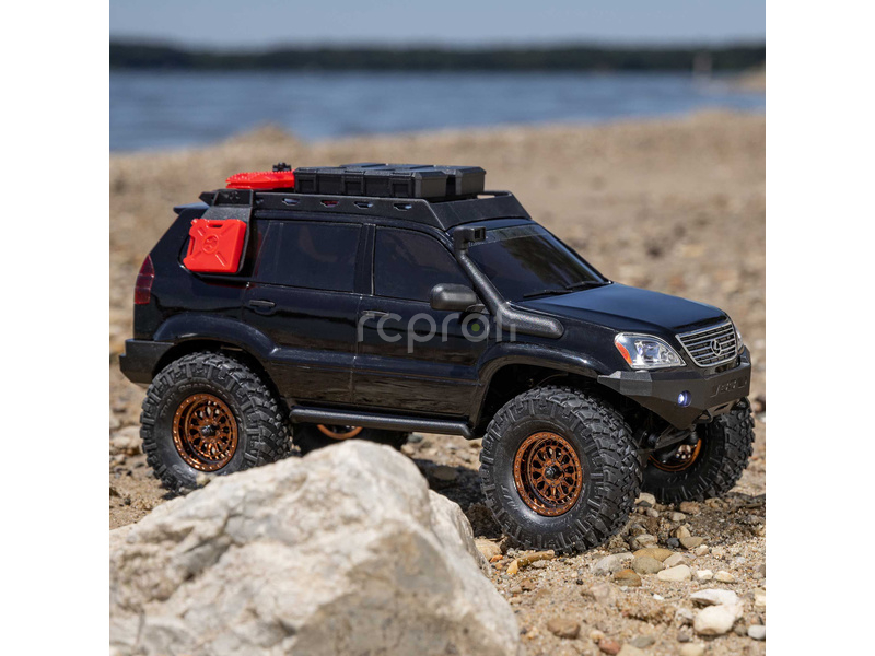 RC auto Axial SCX24 Lexus GX 470 1:24 4WD RTR, stříbrná