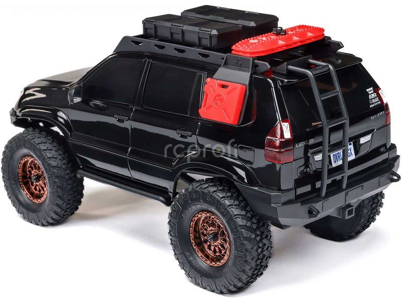 RC auto Axial SCX24 Lexus GX 470 1:24 4WD RTR, stříbrná