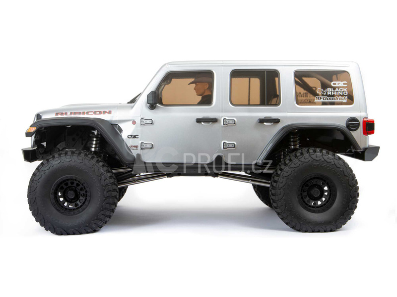 RC auto Axial SCX6 Jeep JLU Wrangler 1:6 4WD RTR, stříbrná