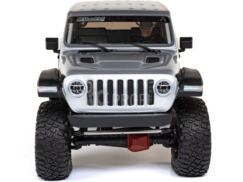 RC auto Axial SCX6 Jeep JLU Wrangler 1:6 4WD RTR, stříbrná