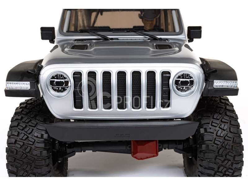 RC auto Axial SCX6 Jeep JLU Wrangler 1:6 4WD RTR, stříbrná