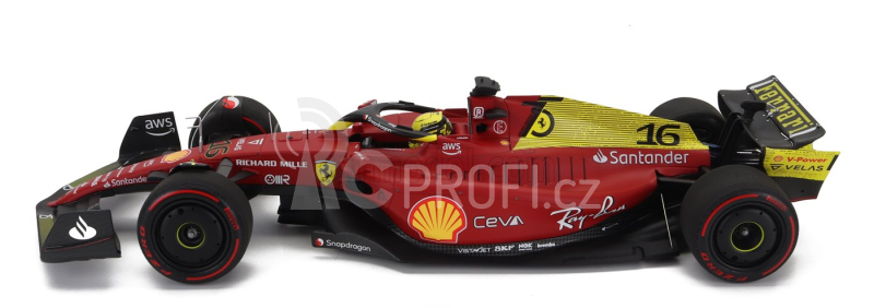 Bbr-models Ferrari F1-75 Team Scuderia Ferrari N 16 1:18, červená