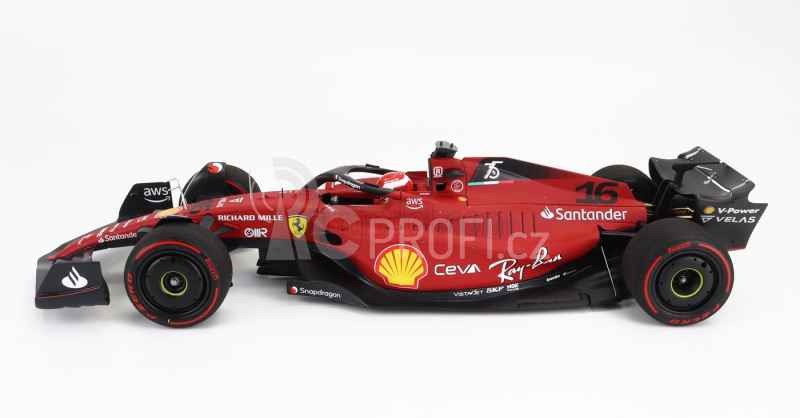 Bbr-models Ferrari F1-75 Team Scuderia Ferrari N 16 Winner Bahrain Gp 2022 Charles Leclerc 1:18 Red