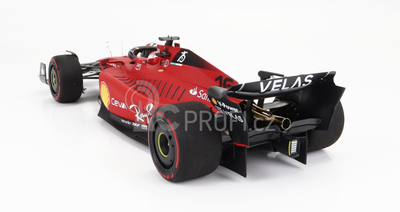 Bbr-models Ferrari F1-75 Team Scuderia Ferrari N 16 Winner Bahrain Gp 2022 Charles Leclerc 1:18 Red