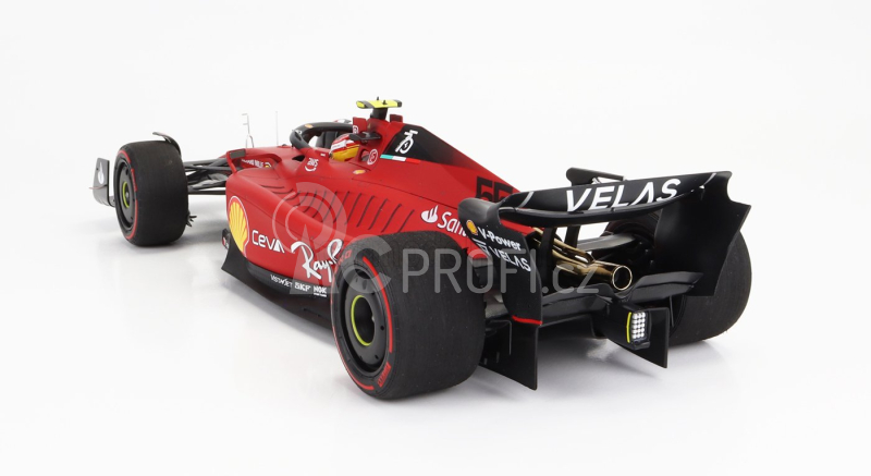 Bbr-models Ferrari F1-75 Team Scuderia Ferrari N 55 2nd Bahrain Gp 2022 Carlos Sainz 1:18 Red