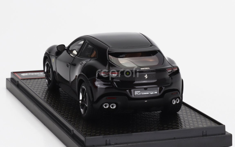 Bbr-models Ferrari Purosangue Suv 2022 1:43 Nero Purosangue - Černá Met