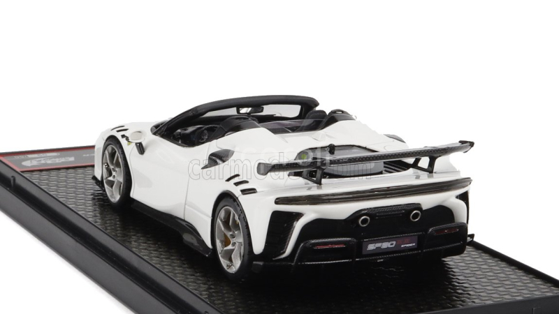 Bbr-models Ferrari Sf90 Xx Stradale Spider 2024 1:43 Bianco Cervino - Bílá Černá