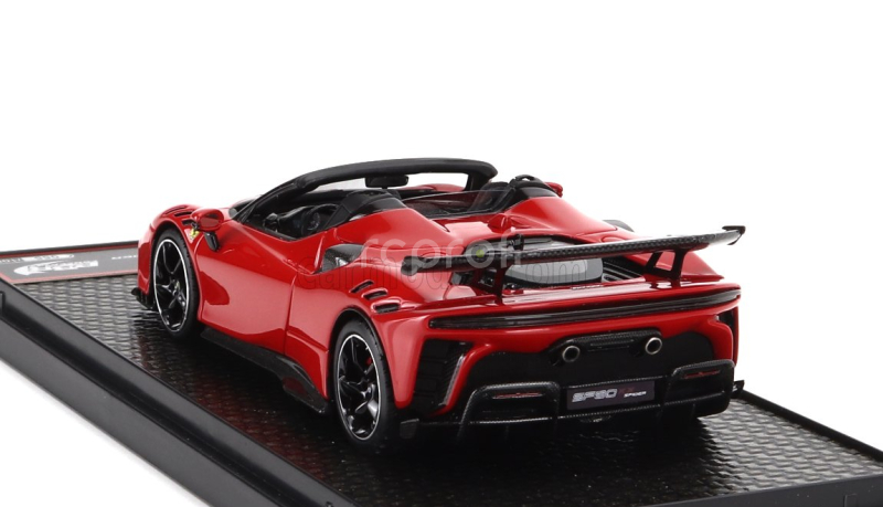 Bbr-models Ferrari Sf90 Xx Stradale Spider 2024 1:43 Rosso Corsa 322 - Červená Černá