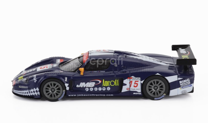 Bbr-models Maserati Mc12 6.0l V12 Team Jmb Racing N 15 4th 24h Spa 2008 Ben Aucott - Alain Ferte - Stephane Daoudi 1:64 Blue