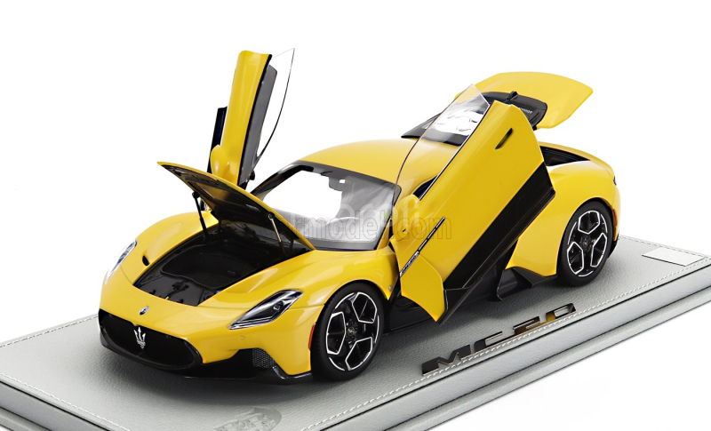 Bbr-models Maserati Mc20 2020 1:18 Giallo Genio - Žlutá