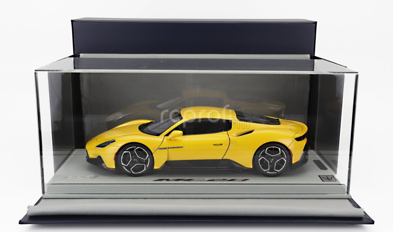 Bbr-models Maserati Mc20 2020 - Con Vetrina - With Showcase 1:18 Giallo Genio - Žlutá