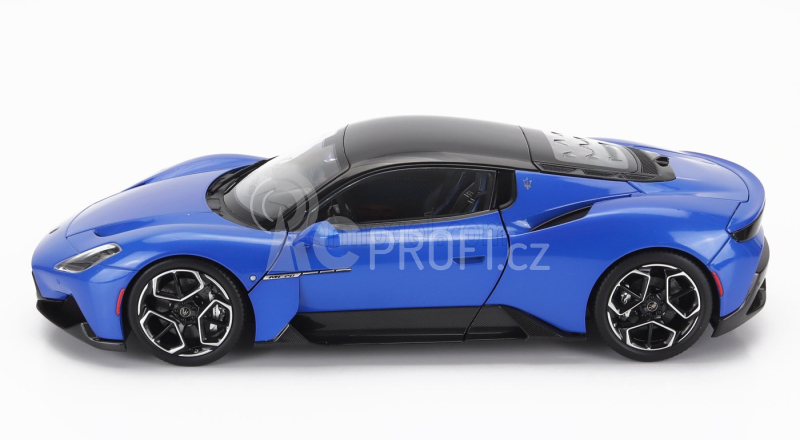 Bbr-models Maserati Mc20 Gloss Black Roof 2020 1:18 Blu Infinito - Modrá Černá