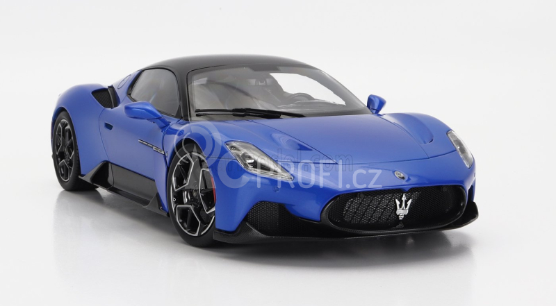 Bbr-models Maserati Mc20 Gloss Black Roof 2020 1:18 Blu Infinito - Modrá Černá