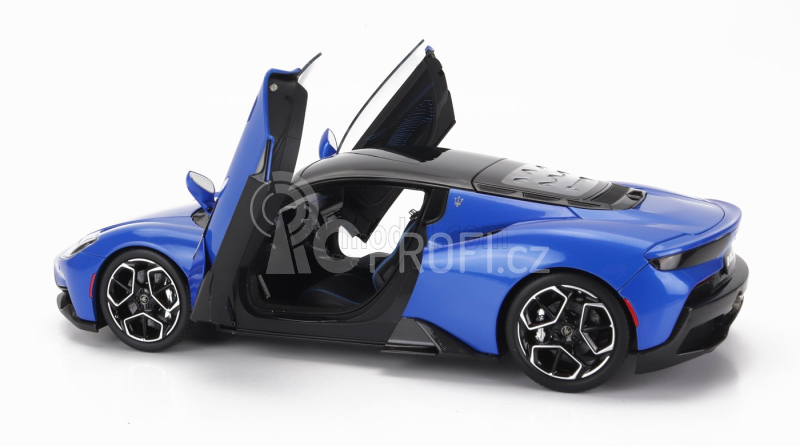 Bbr-models Maserati Mc20 Gloss Black Roof 2020 1:18 Blu Infinito - Modrá Černá