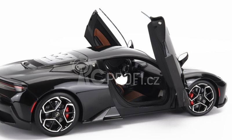 Bbr-models Maserati Mc20 Gloss Black Roof 2020 1:18 Nero Enigma - Černá