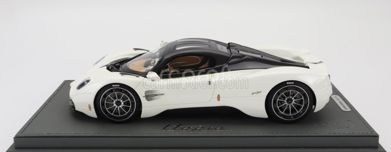 Bbr-models Pagani Utopia 2022 - Con Vetrina - With Showcase 1:18 Bianco Perla - Bílá