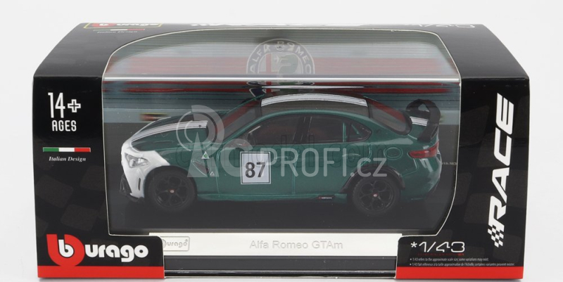 Bburago Alfa Romeo GTAm 1:43