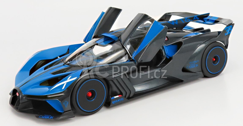 Bburago Bugatti Bolide 1:18 modrá