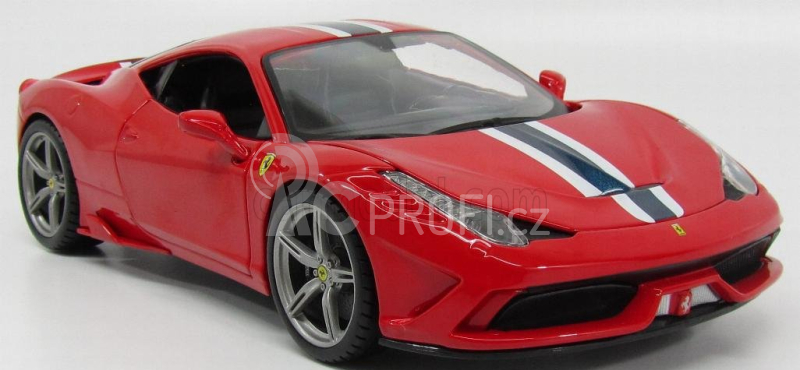 Bburago Ferrari 458 Speciale 1:18 červená