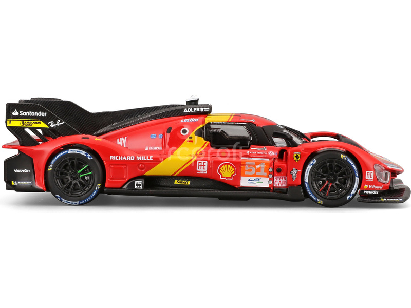 Bburago Ferrari 499P LMH 2023 1:43 24H Le Mans Champion