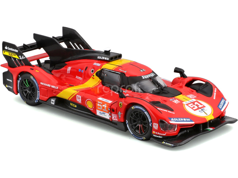 Bburago Ferrari 499P LMH 2023 1:43 24H Le Mans Champion