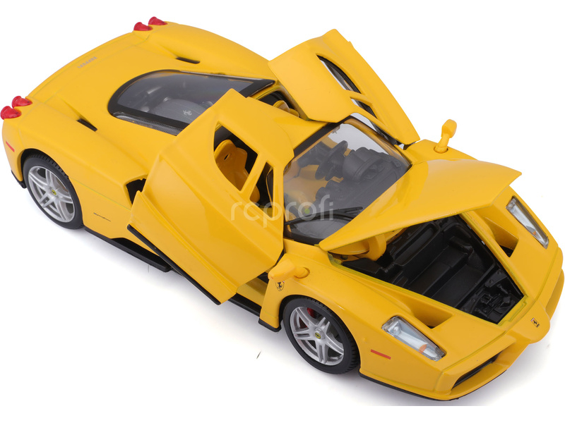 Bburago Ferrari Enzo 1:24 žlutá