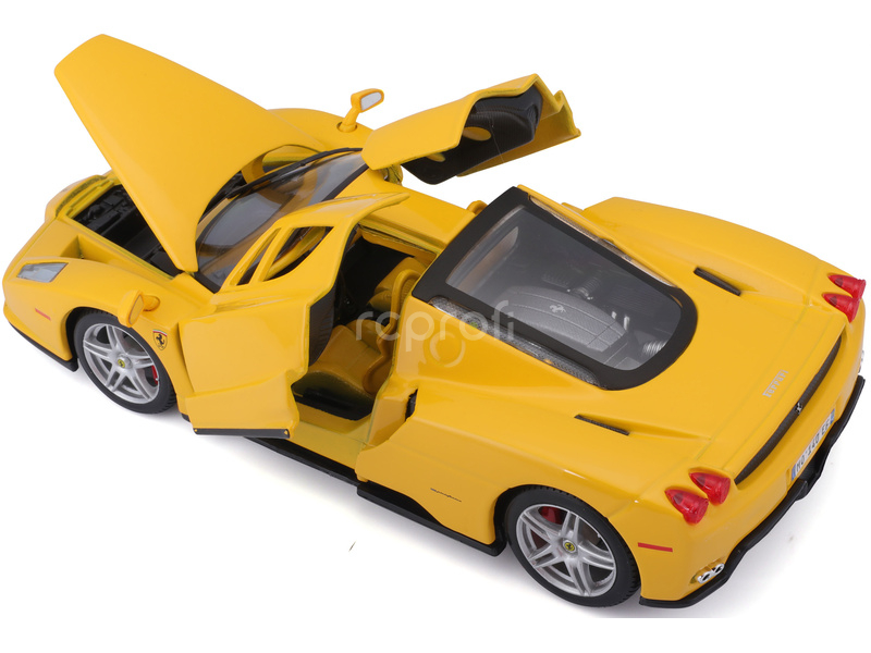 Bburago Ferrari Enzo 1:24 žlutá