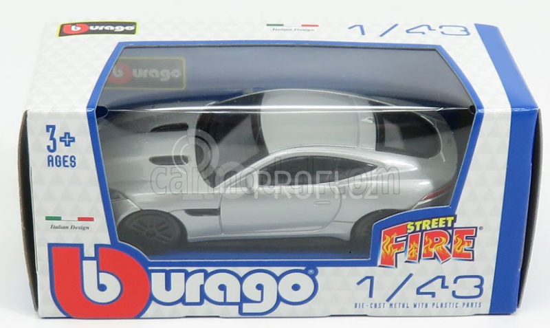 Bburago Jaguar F-type Coupe R 2015 1:43 Silver