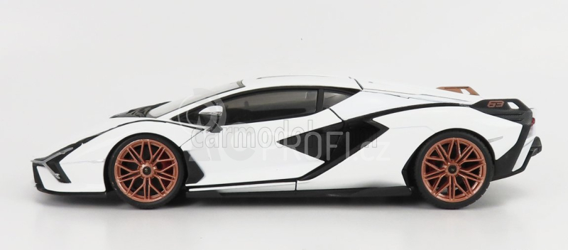 Bburago Lamborghini Sián FKP 37 1:18 bílá