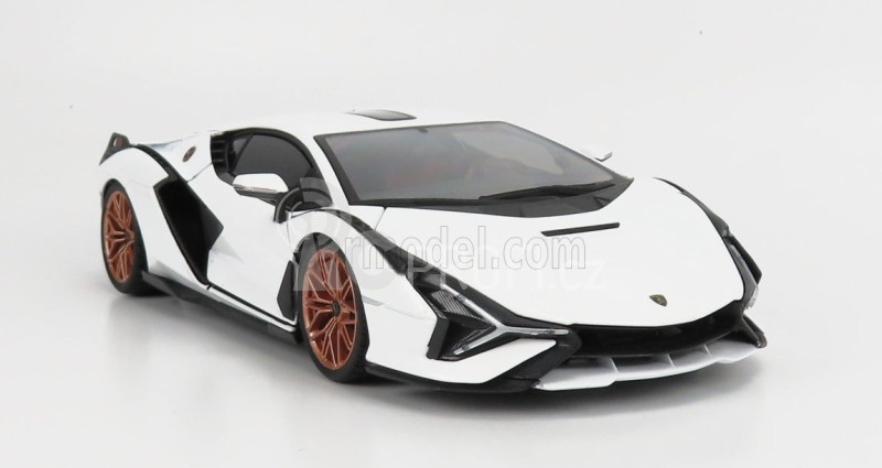 Bburago Lamborghini Sián FKP 37 1:18 bílá