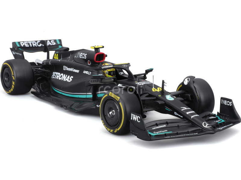 Bburago Mercedes-AMG Petronas W14 E 1:18 #44 Hamilton