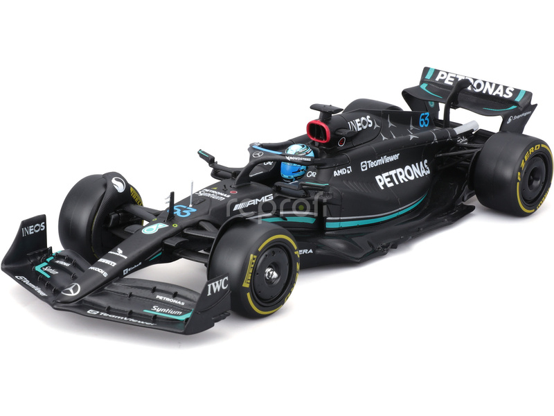 Bburago Mercedes-AMG Petronas W14 E 1:18 #63 Russel