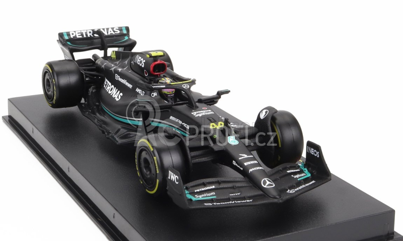 Bburago Mercedes gp F1 W14 Team Mercedes-amg Petronas F1 N 44 1:43, černá