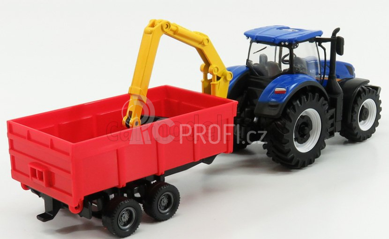 Bburago New Holland T7.315 s drapákem