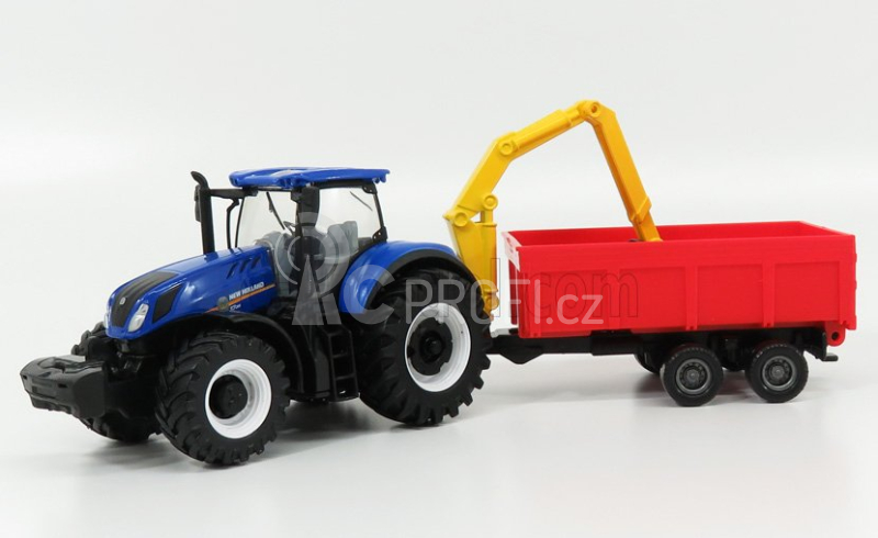 Bburago New Holland T7.315 s drapákem