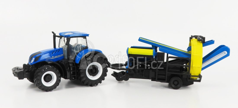 Bburago New Holland T7.315 s kultivátorem