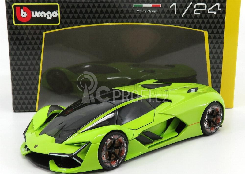 Bburago Plus Lamborghini Terzo Millennio 1:24 zelená