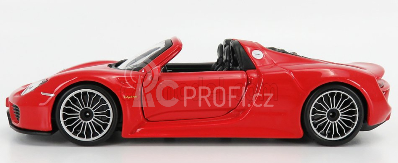 Bburago Plus Porsche 918 Spyder 1:24 červená