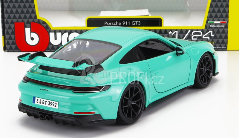 Bburago Porsche 911 GT3 1:24 mint zelená