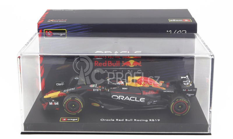 Bburago Red bull F1 Rb19 Team Oracle Red Bull Racing N 1 1:43, tmavě modrá