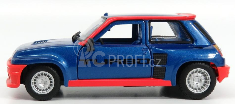 Bburago Renault 5 Turbo 1:24 modrá