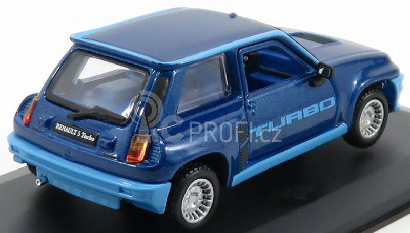 Bburago Renault 5 Turbo 1:32 modrá