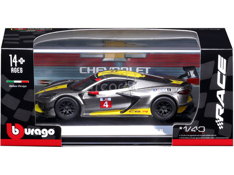 Bburago Signature Chevrolet Corvette C8.R 2020 1:43