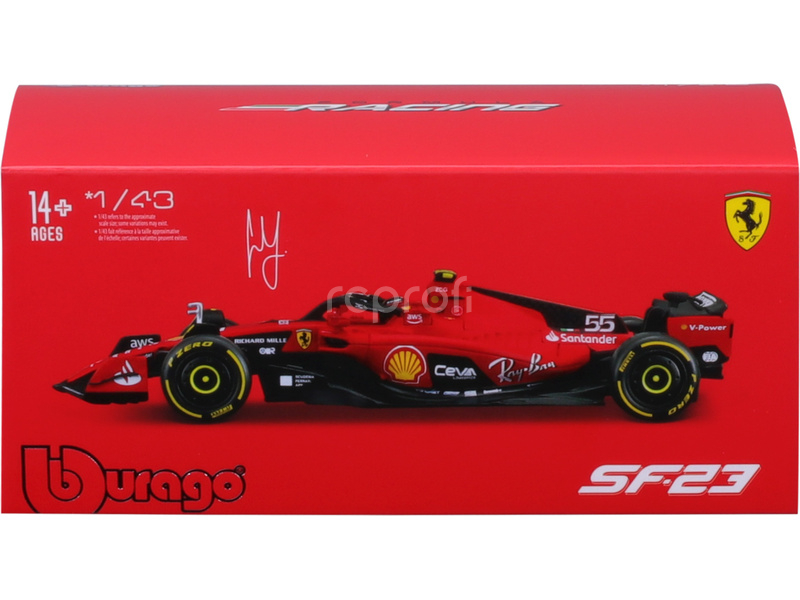 Bburago Signature Ferrari SF-23 1:43 #55 Sainz