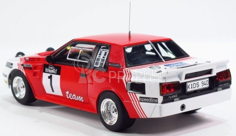 Beemax Toyota Celica Twin-cam Turbo N 1 Rally Haspengouw 1985 F.gallagher - J.kankkunen 1:24 /