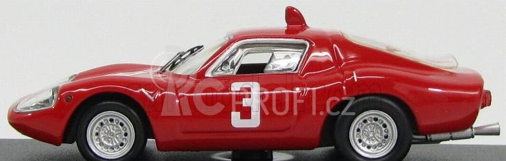 Best-model Abarth Ot1300 Coupe N 3 Winner Hockenheim 1967 T.hezemans 1:43 Red