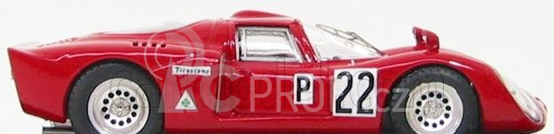 Best-model Alfa romeo 33.2 N 22 Daytona 1968 Casoni - Biscardi 1:43 Červená Žlutá