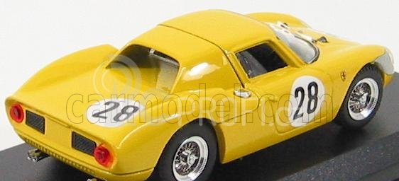 Best-model Ferrari 250 Lm N 28 1000km Parigi 1966 Gosselin - Noblet 1:43 Žlutá