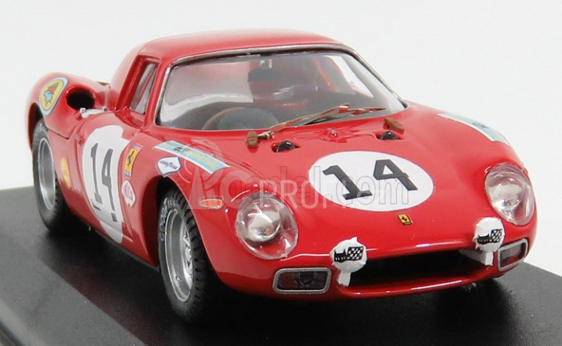 Best-model Ferrari 250lm 3.3l V12 Team N.a.r.t. N 14 1:43, červená